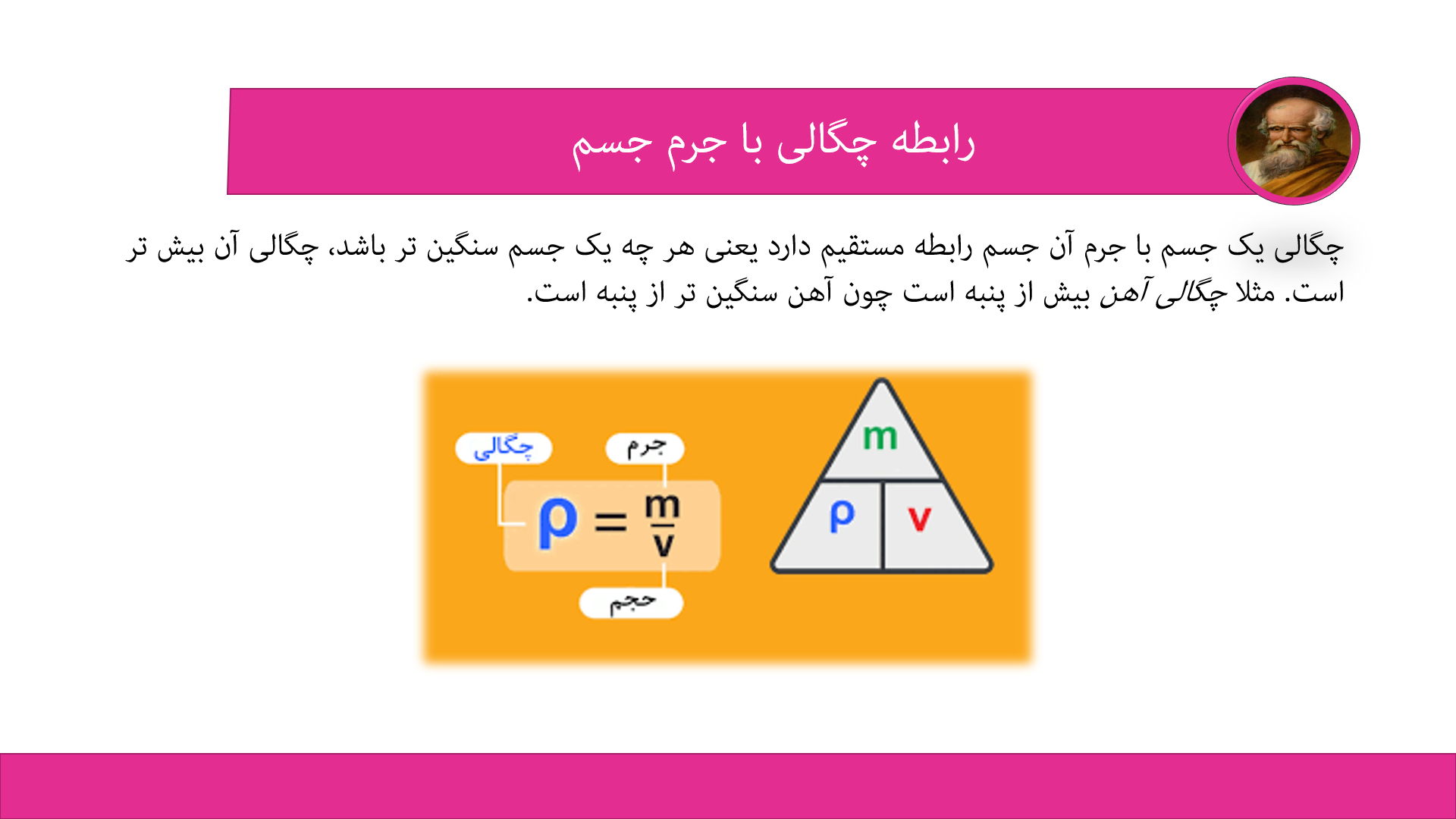 پاورپوینت در مورد چگالی 